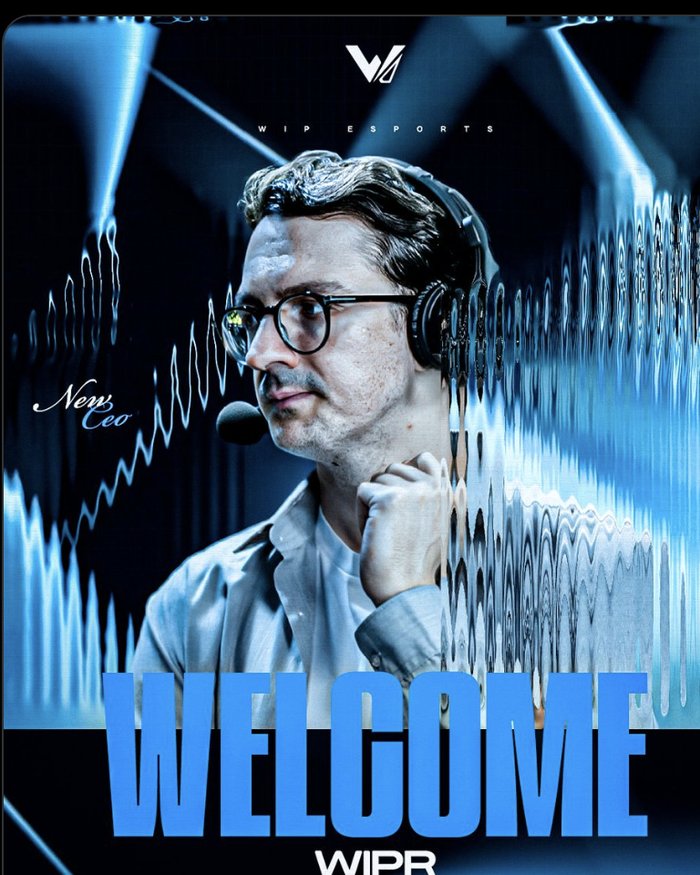 Annonce nouveau CEO WIP Esports